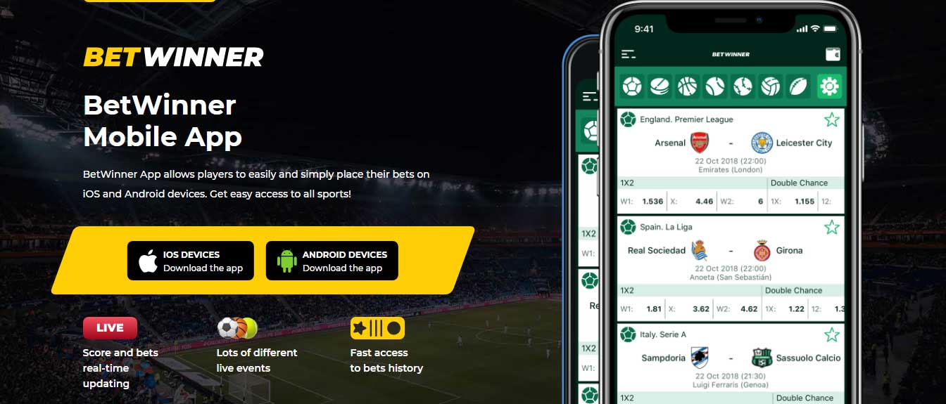 Aposte com confiança Betwinner
