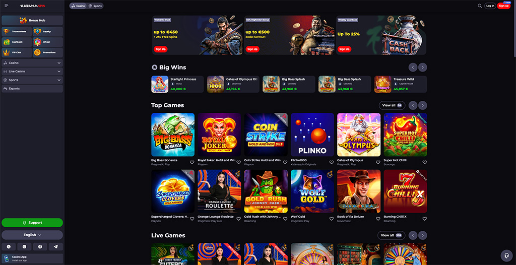 Discover the Thrill of Gaming at Katana Spin Casino 19